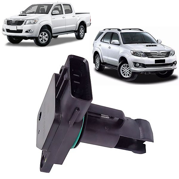 MEDIDOR DE FLUXO DE AR MAF HILUX 2.5 SW4 3.0 16V TURBO 2006 A 2015