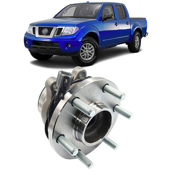 CUBO DE RODA DIANTEIRO FRONTIER 2.5 16V 4X2 2013 A 2015 COM ABS