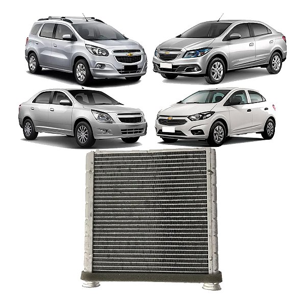 RADIADOR AR QUENTE ONIX PRISMA COBALT SPIN 2012 A 2021