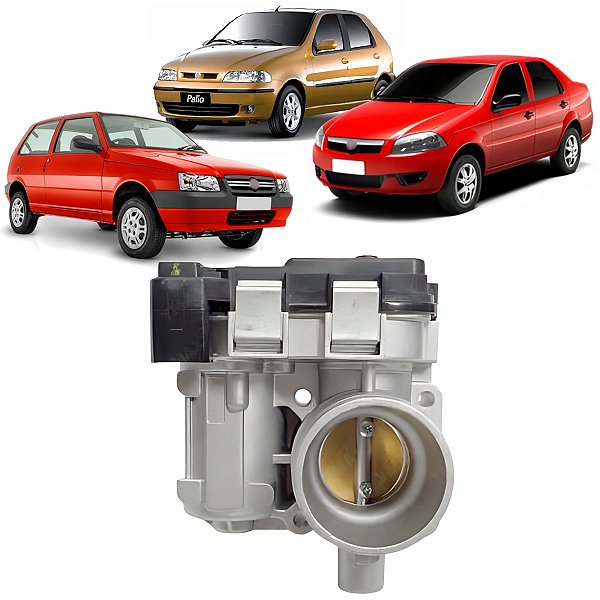 CORPO DE BORBOLETA PALIO SIENA UNO 1.0 8V FIRE FLEX