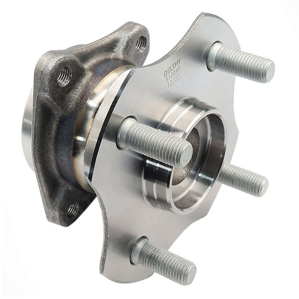 CUBO DE RODA TRASEIRO COM ROLAMENTO 4 FUROS COROLLA 1.6 1.8 16V 2003 A 2008 SEM FREIO ABS