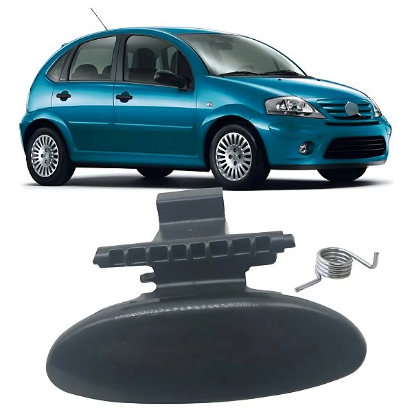 MAÇANETA PUXADOR PORTA LUVAS INTERNA COM MOLA C3 2003 A 2012