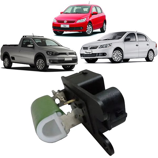 RESISTENCIA VENTOINHA RADIADOR GOL VOYAGE 2009/... SAVEIRO 2012 EM DIANTE G5 G6