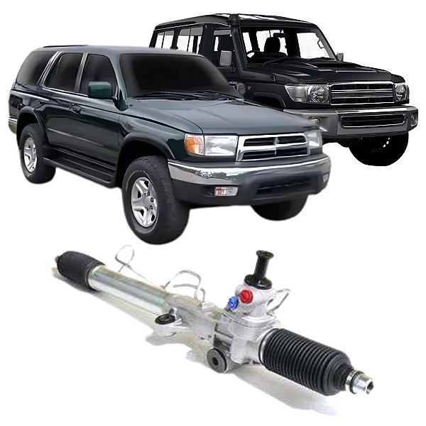 CAIXA DE DIREÇÃO HIDRÁULICA HILUX SW4 1997 A 2002 LAND CRUISER PRADO 3.0 3.4 1996 A 2000