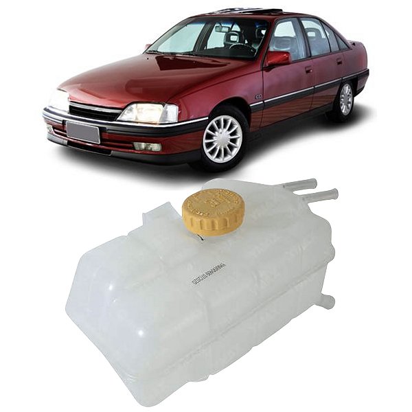 RESERVATORIO DE AGUA DO RADIADOR C/ TAMPA OMEGA 3.0 1992 A 1994 4.1 1995 A 1998 12V 6CIL