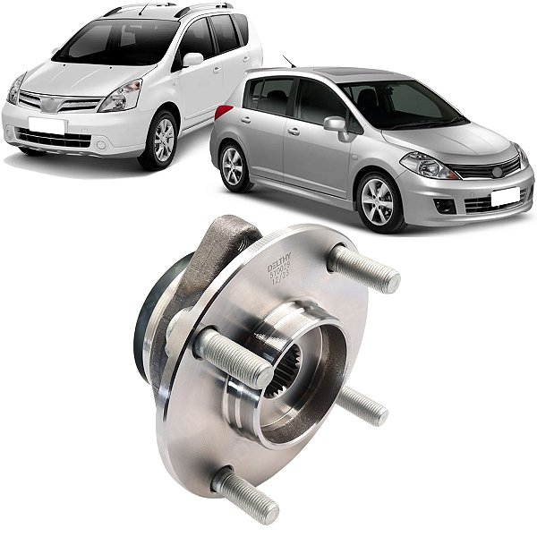 CUBO DE RODA DIANTEIRO LIVINA 1.6 1.8 16V 2010 A 2014 TIIDA 1.8 16V 2009 A 2013