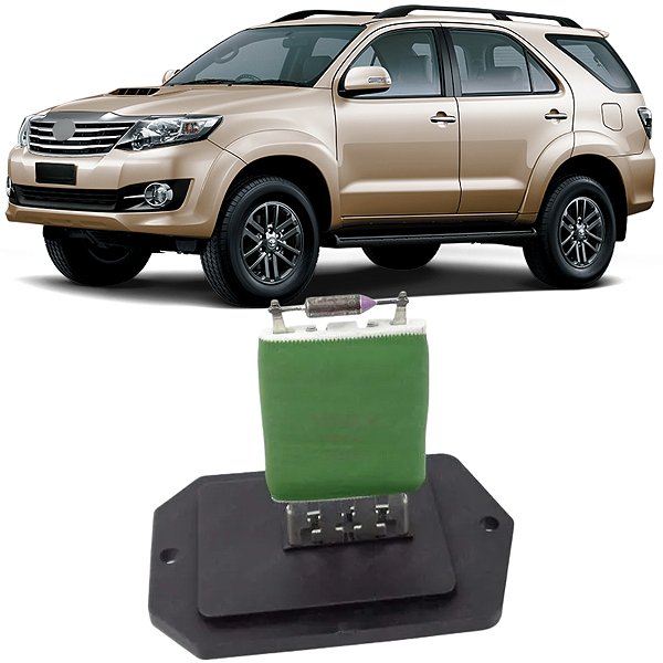 RESISTÊNCIA DO ELETROVENTILADOR HILUX SW4 3.0 16V TURBO 2006 A 2015