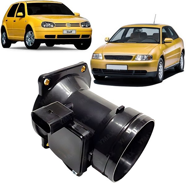 MEDIDOR DE FLUXO DE AR MAF A3 1999 A 2006 GOLF 1999 A 2001 1.6 8V