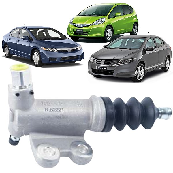 CILINDRO AUXILIAR EMBREAGEM NEW CIVIC FIT CITY 2006 2007 2008 2009 A 2013