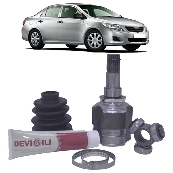 TULIPA COM TRIZETA LADO ESQUERDO OU DIREITO COROLLA 1.8 MANUAL 2008 A 2013