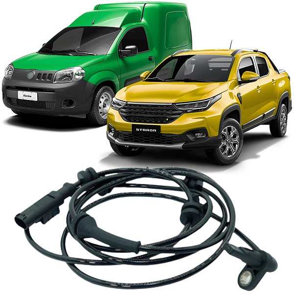 SENSOR ABS TRASEIRO PARA O LADO ESQUERDO FIORINO STRADA 2011 A 2024