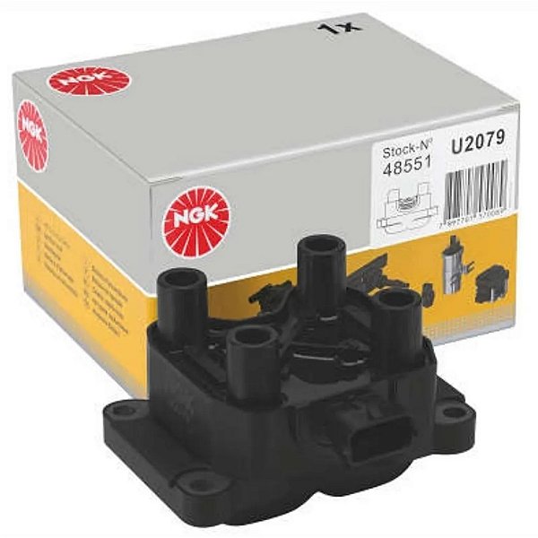 BOBINA IGNICAO 3 PINOS DOBLO FIORINO IDEA PALIO SIENA STRADA UNO FIRE FLEX