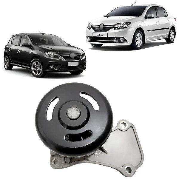 BOMBA DE AGUA COM JUNTA KWID 2018 EM DIANTE LOGAN SANDERO 1.0 12V 3CC 2014 EM DIANTE