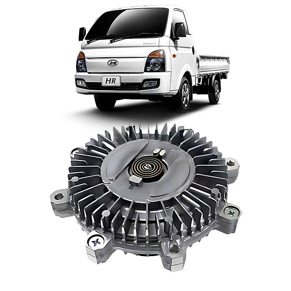 POLIA VISCOSA MIOLO DE HELICE HR 2.5 16V D4CB 2013 2014 2015 2016