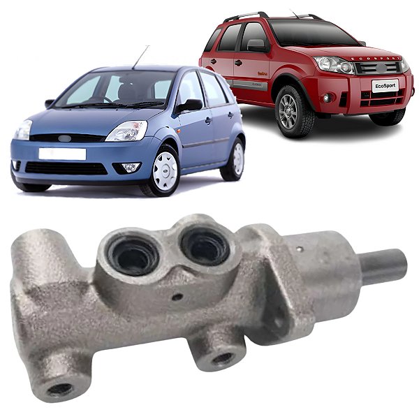 CILINDRO MESTRE DE FREIO FIESTA 1.0 1.6 SUPERCHARGER ECOSPORT 2003 A 2014 SEM ABS