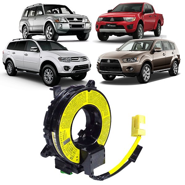 CINTA AIRBAG AIRTREK L200 OUTLANDER PAJERO DAKAR FULL TR4 2.0 2.4 3.2 16V TURBO 3.5 24V 3.8 12V V6