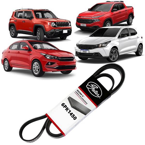 CORREIA MICRO V ALTERNADOR RENEGADE FLEX EVO E-TORQ CRONOS FLEXFUEL ARGO FLEX TORO E-TORQ FLEX 1.8