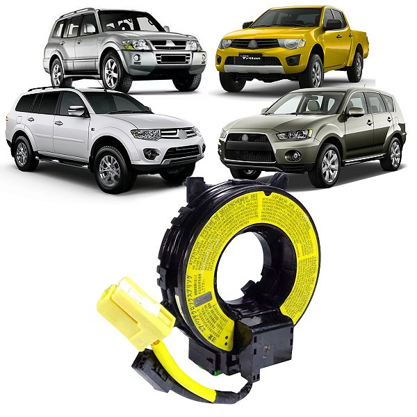 CINTA AIRBAG AIRTREK OUTLANDER 2.0 2.4 L200 3.5 16V TURBO PAJERO DAKAR FULL 3.5 24V 3.8 12V V6