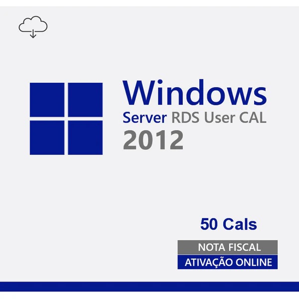 Cal de Acesso Remoto Windows Server 2012 – 50 dispositivos