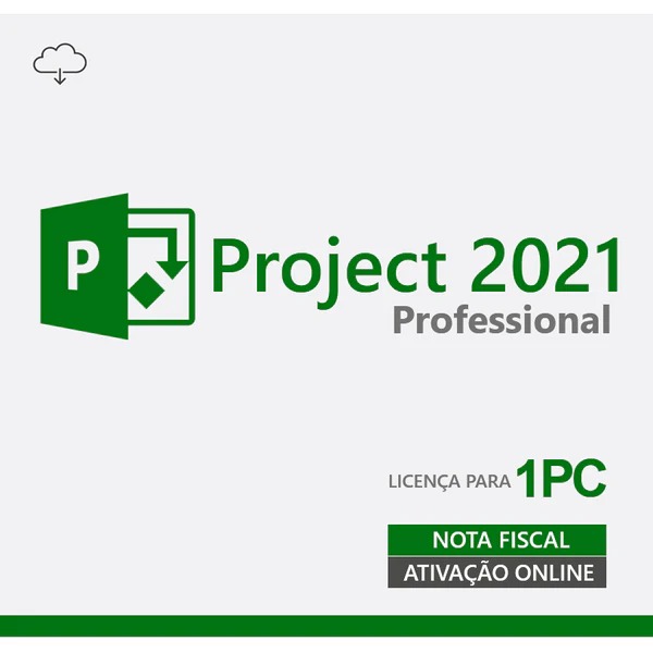 Microsoft Project Professional 2021 ESD – Vitalício