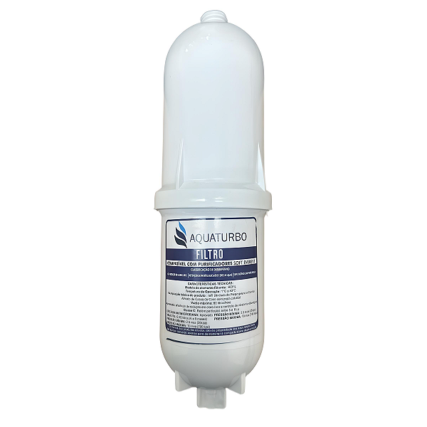 Refil Aquaturbo Para Filtro de Água Purificador Soft Everest