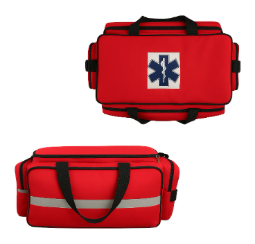 Bolsa Aph Emergências Vermelha Socorrista Resgate Home Care