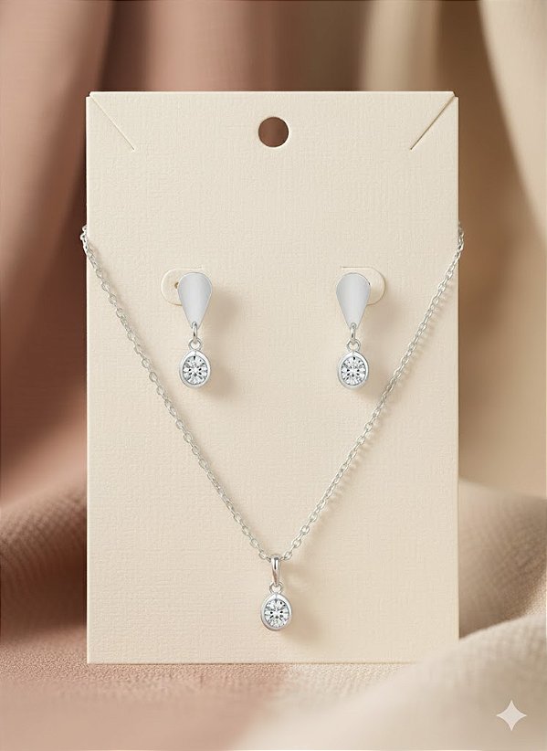 Conjunto Vanguarda Aço Inoxidável Premium- Hipoalergênico