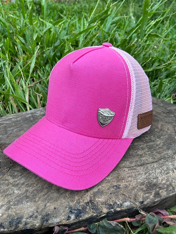 Boné Black Horns Rosa