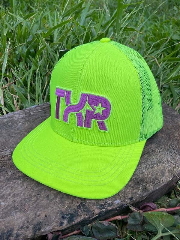 Boné Texas Road Verde Neon