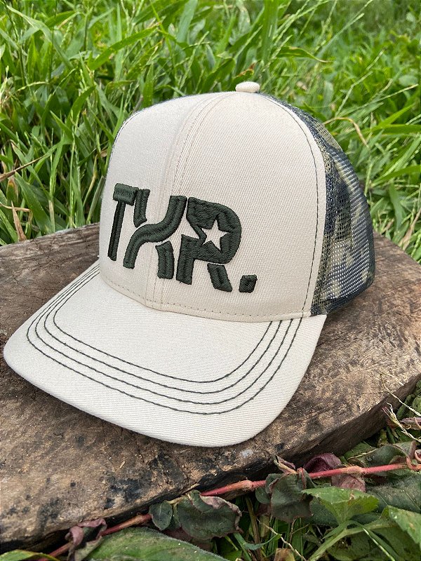 Boné Texas Road Bege/Militar