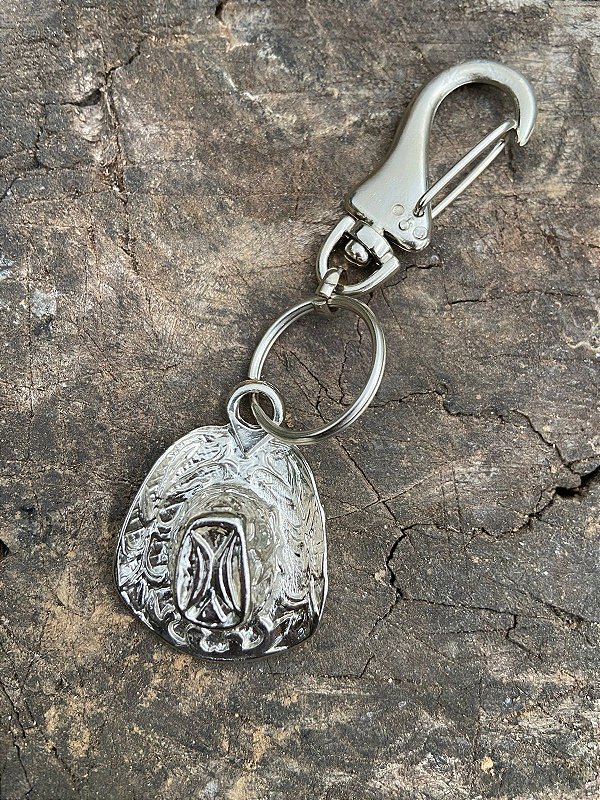 Chaveiro Inox Chapéu