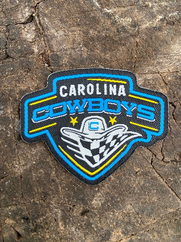 Adesivo para Chapéu Times Carolina Cowboys