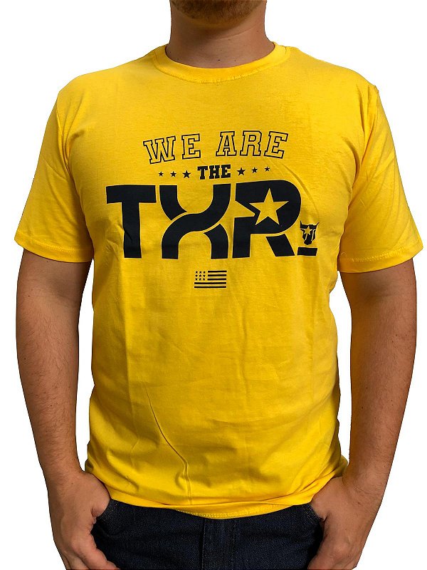 Camiseta Texas Road Amarelo/Preto