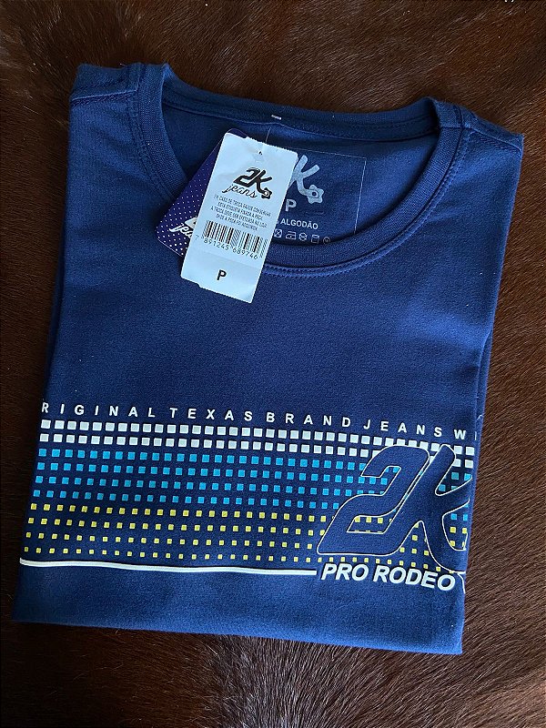 Camiseta 2K Jeans Azul