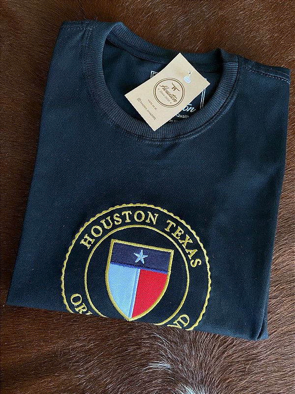 Camiseta Houston Texas Preto