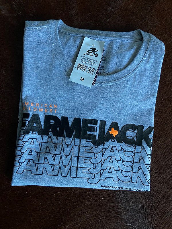 Camiseta 2K Jeans Cinza