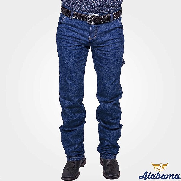 Calça Alabama Carpinteira 100% Algodão Stone