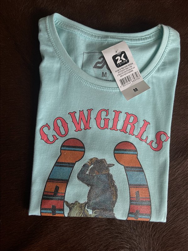 Camiseta 2K Jeans Azul bebê