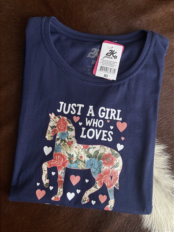 Camiseta 2K Jeans Azul