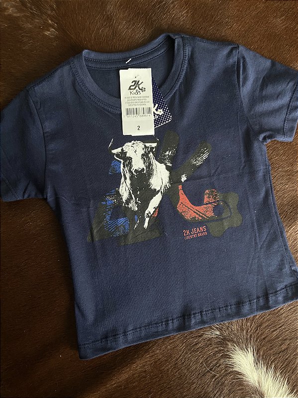 Camiseta 2K Jeans Azul