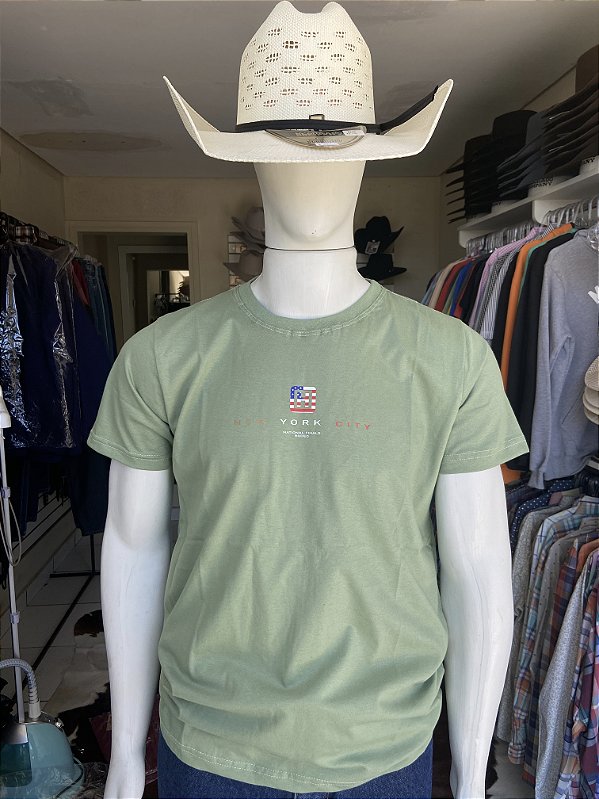 Camiseta Houston New York City Verde