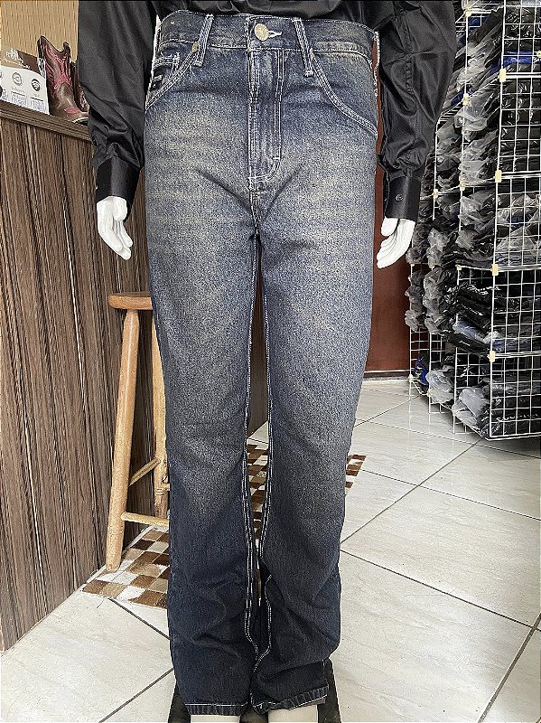 Calça Texas Road Bordada 100% Algodão