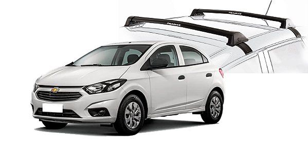 RACK EQMAX NEW WAVE GM ONIX 2012 2013 2014 2015 2016 2017 2018 2019 - PRETO