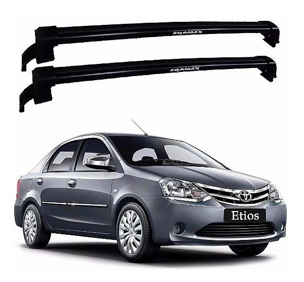 RACK EQMAX NEW WAVE TOYOTA ETIOS SEDAN 2013 2014 2015 2016 2017 2018 2019 2020 2021 - PRETO