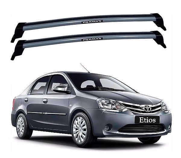 RACK EQMAX NEW WAVE TOYOTA ETIOS SEDAN 2013 2014 2015 2016 2017 2018 2019 2020 2021 - CINZA
