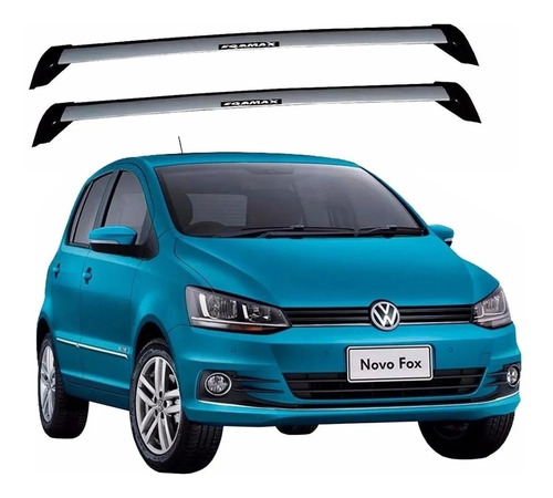 RACK EQMAX NEW WAVE VW FOX 4P 2004 2005 2006 2007 2008 2009 2010 2011 2012 2013 2014 2015 2016 2017 2018 2019 2020 2021 2022 - CINZA