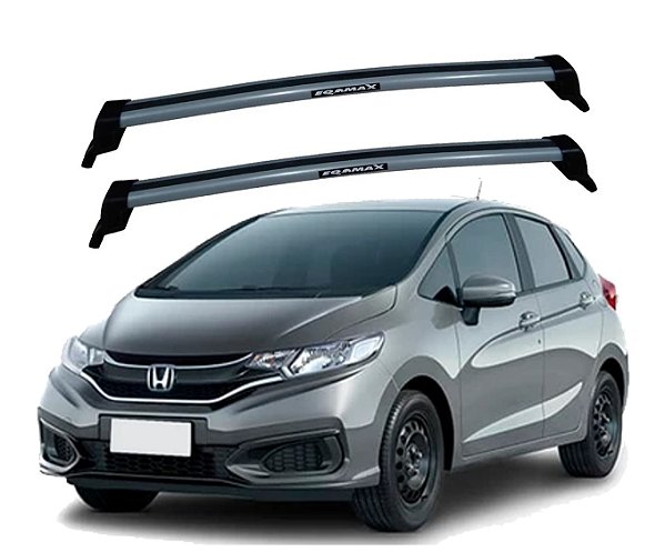 RACK EQMAX NEW WAVE HONDA FIT 2015 2016 2017 2018 2019 2020 2021 - CINZA