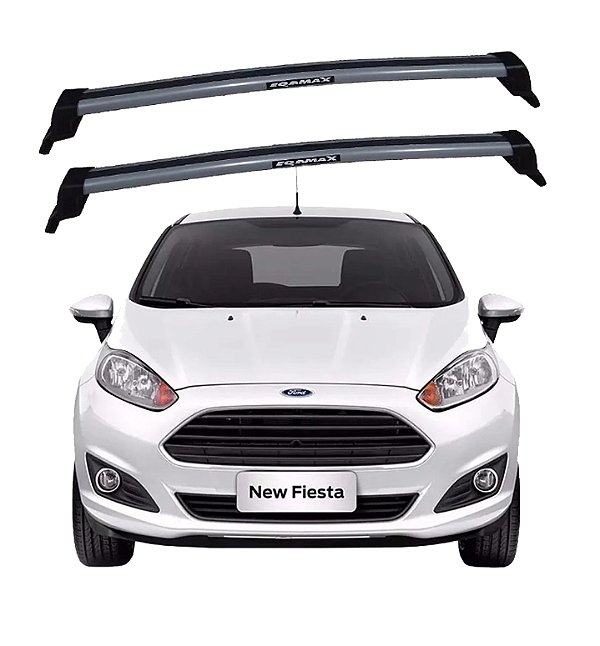 RACK NEW WAVE FORD NEW FIESTA NACIONAL HATCH 2014 2015 2016 2017 2018 2019 - CINZA