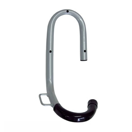 GANCHO DE TETO PARA 1 BICICLETA EQMAX (Capacidade para 1 bicicleta) - CINZA