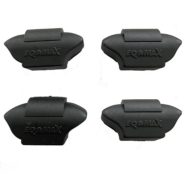 KIT PONTEIRAS RACK ALPHA / BETA / EQTHOR / SIGMA ALUMÍNIO (4 PEÇAS)